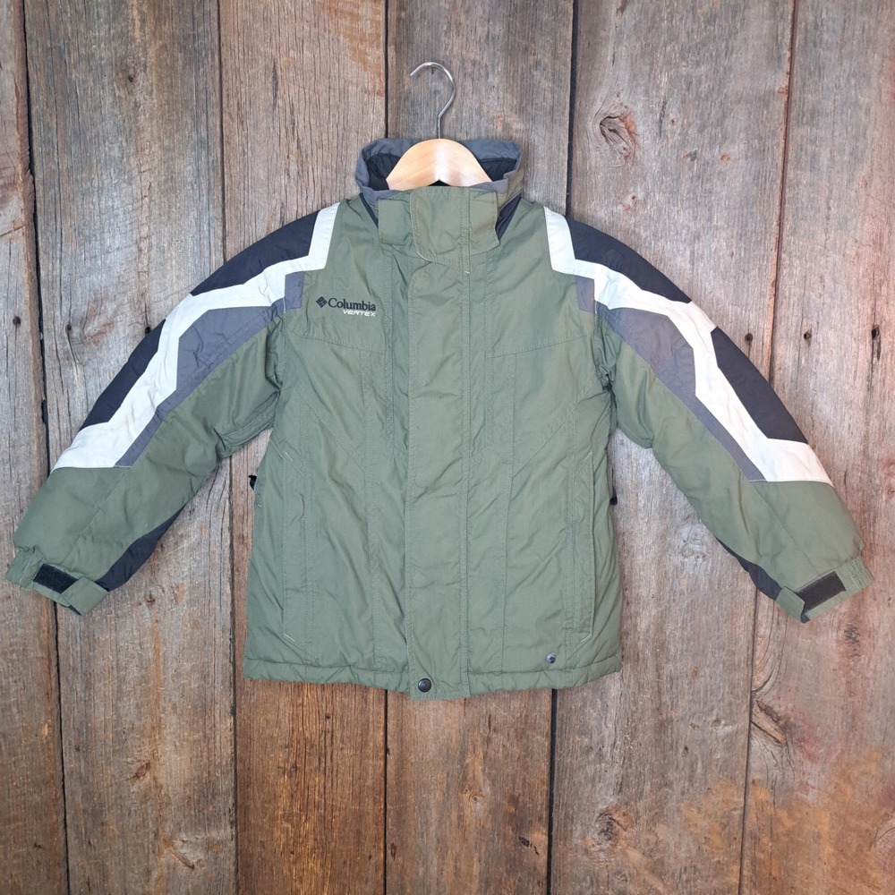 Y2k Vintage Kidscore Gorpcore Columbia Vertex Youth 8 Snow Ski Jacket Colorblock